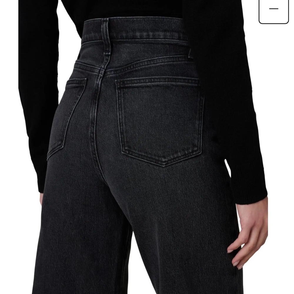 Joe's Jeans Cropped Wide-Leg Jeans - Picture 4 of 7